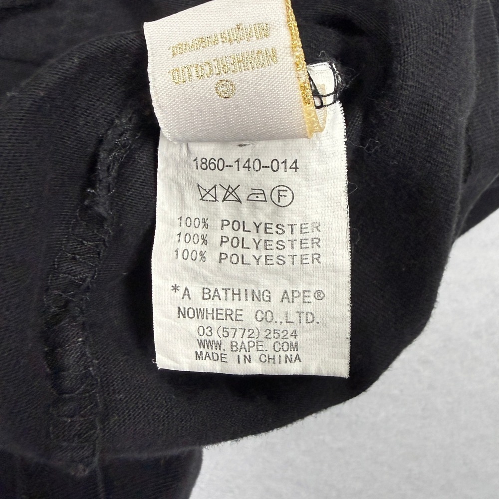 BAPE Kids Black Shark Face Graphic Tee - Short Sleeve - Picture 8 of 13